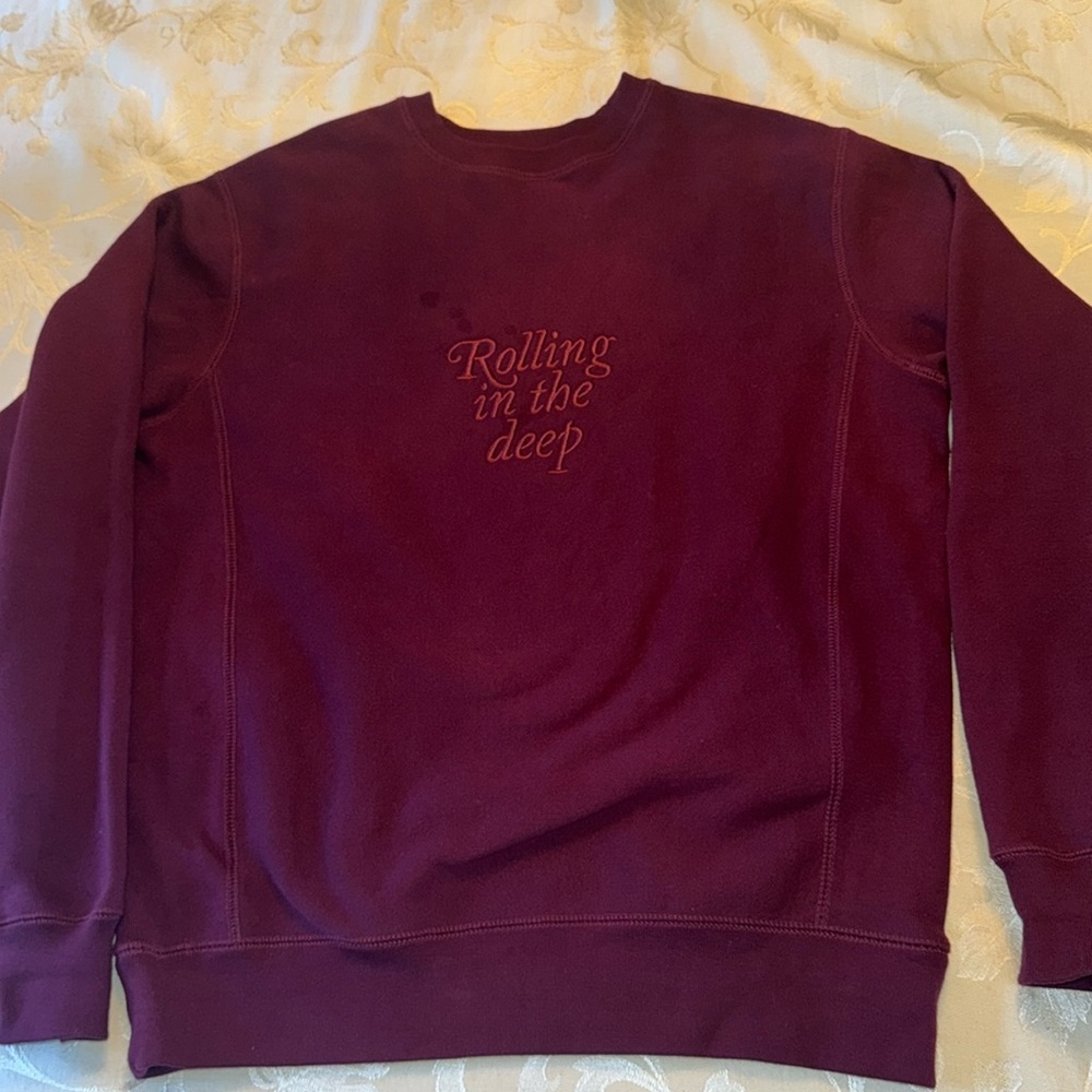 Adele “Rolling in the deep” Sweatshirt